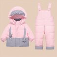 thumbnail image 2 of UAYOTSE Kids Winter Snowboard Suits 2 Piece Ski Jackets Bib Overall Snowpants Set Boys Girls Snowsuits,Sizes 3-4 Years, 2 of 9
