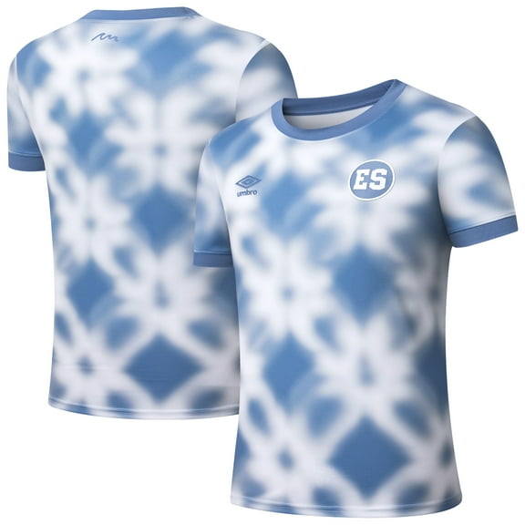 Men's-Umbro Blue El Salvador National Team 2025 Pre-Match Jersey