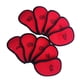 thumbnail image 1 of Eigraketly 10Pcs/Pack Meshy Golf Iron Covers Set Waterproof Most Headcover Fit Irons Golf rojo, 1 of 6