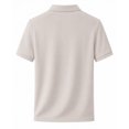 thumbnail image 5 of Mens Golf Shirt Quick Dry Stretch Zip Short Sleeve Polo Shirt, 5 of 6