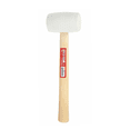 thumbnail image 6 of Hyper Tough 16 Ounce White Rubber Mallet with Wood Handle, 6 of 10