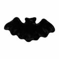thumbnail image 2 of Leutsin Halloween Bat Throw Pillow, Soft Fluffy Gothic Bat Cushion Cute Spooky Halloween Decorative Plush Pillow for Sofa Couch Bedroom Home Decor, 18 Inch, 2 of 3