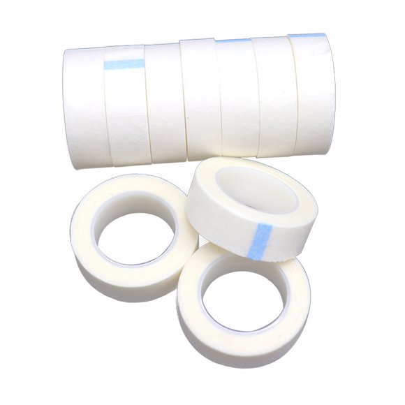 24 unids Extensión de la Pestaña Injerto de Pestañas Aislamiento Cinta No tejida Parches de papel Herramienta de Maquillaje Cinta Adhesiva