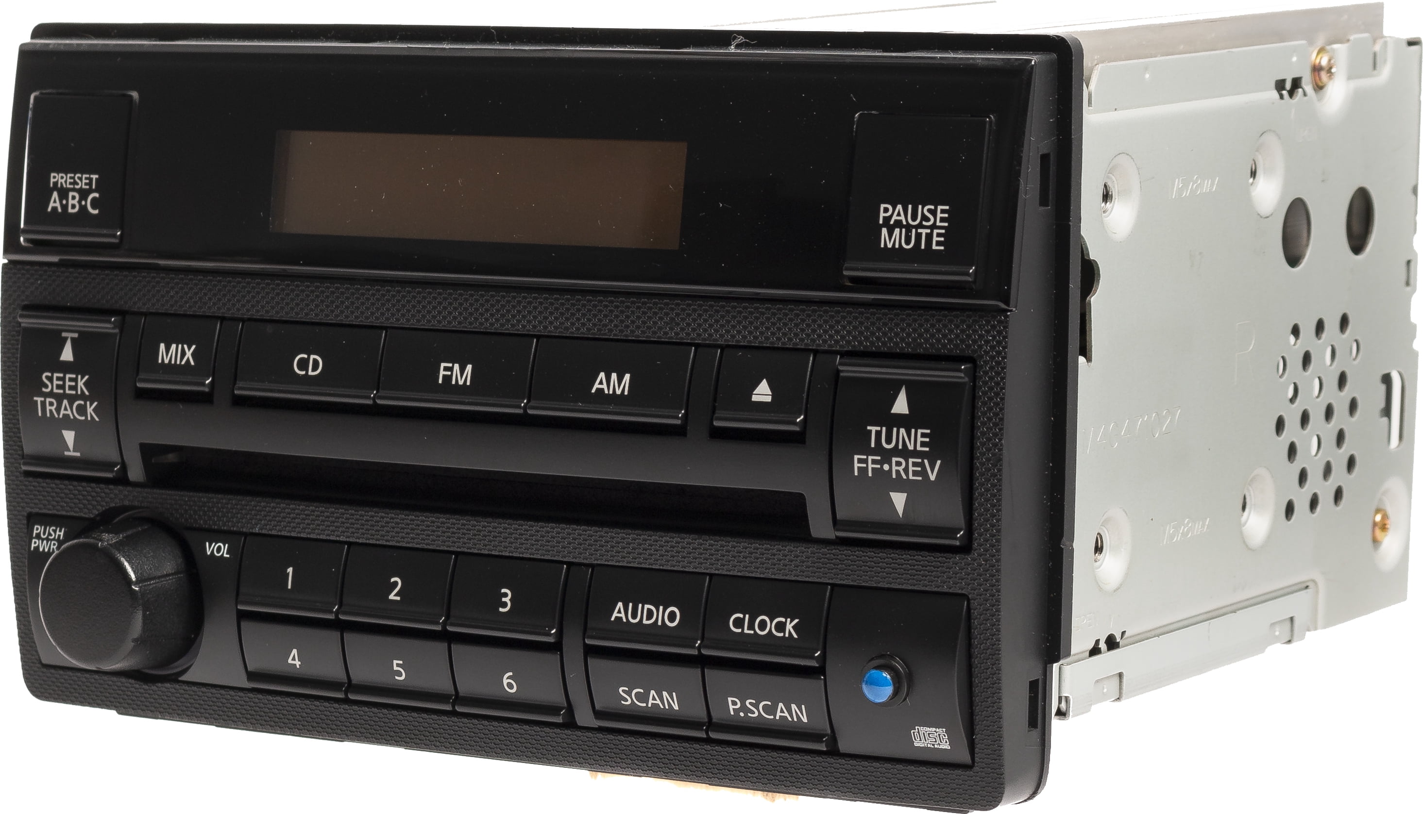 Restored 2005-2006 Nissan Altima AM FM Radio CD Player w Bluetooth Black Part 28185ZB10B (Refurbished)