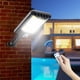 thumbnail image 1 of Luz Solar Exterior, Sensor de Movimiento, Lámpara de Seguridad de Anochecer a Amanecer con 120 LEDs, Diseño Impermeable para Iluminación de Jardín, Cerca, Patio y Terraza, 1 of 8