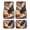 American Flag Eagle, variant on Pzuqiu Bold Full Set 4-Piece Car Floor Mats with Fire Flame Print - Durable Non-Slip All Weather Interior Protection