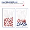 thumbnail image 2 of IFANLANDOR 2 Pcs Filets de Remplacement pour Basketball pour Joueurs d'Intérieur avec Capacité de Traction Résistante Blanc, 2 of 8