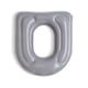 thumbnail image 1 of Cojín para asiento de inodoro, cojín inflable de asistencia para inodoro con ventosas que se adapta al asiento de inodoro alargado estándar, almohadilla de soporte para asiento elevado de baño Fo, 1 of 5