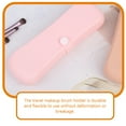thumbnail image 3 of unbranded Estuche Portátil Rosa Para Brochas De Maquillaje Con Fácil De Abrir, 3 of 8