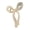 Light Beige, variant on Skymirror Bowknot Shape Hair Claw Candy Color Shark Hair Clip Anti-slip Back Head Hair Pin Plastic Women Hair Accessories