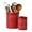 2Pcs Christmas Red, variant on FUN ELEMENTS Kitchen Utensil Holder, 7.2" Super Large Utensil Crock Heavy and Stable Lace Emboss Ceramic Utensil Holder for Kitchen Counter (Christmas Red)