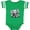 Football Green and White, variant on Inktastic KiniArt Elephant Boys or Girls Baby Bodysuit