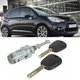 thumbnail image 2 of 2024, Citroen C2 C3 2002-2010 Cerradura de puerta delantera izquierda con 2 llaves, 2 of 3