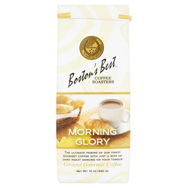 Morning Glory Ground Gourmet Coffee by Bostons Best for 12 oz Coffee