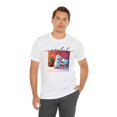 thumbnail image 6 of Unisex Jersey Short Sleeve T-shirt Joyful Tiny Cute Hippo Playing Piano, 6 of 12