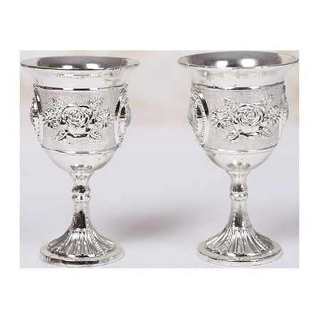 LABSERRON 1Set Clear Glass Goblet Decorative Goblets Easy to Clean for