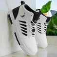thumbnail image 2 of Mid-Top Men's Versatile Sports Casual Sneakers , Trendy Platform Outdoor Running Skate Shoes and Comfortable, 2 of 9