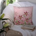 thumbnail image 3 of Carolines Treasures BB7446PW1414 Pink Lillies Fabric Decorative Pillow  14Hx14W multicolor, 3 of 4