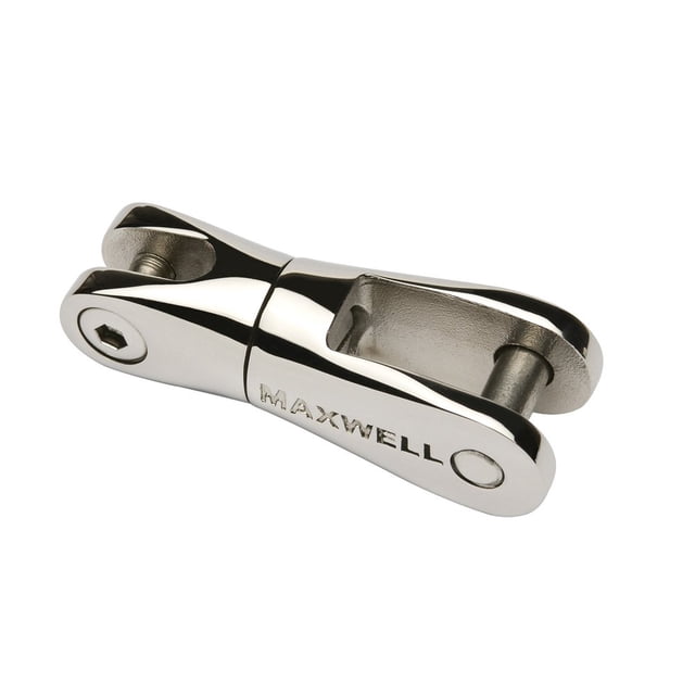 Grillete de anclaje giratorio MAXWELL, 6-8 mm, 750 kg, acero inoxidable