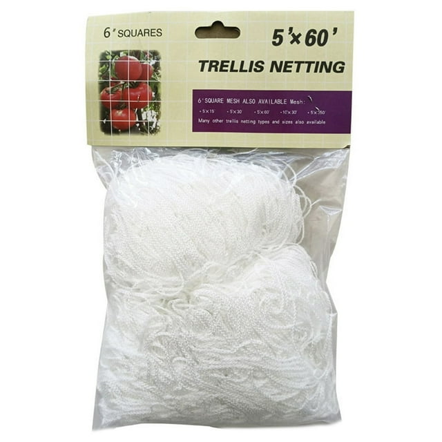 Filet Treillis pour Plantes - Filet d'Escalade en Polyester pour Soutien des Plantes de Jardin