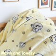 thumbnail image 5 of Chiikawa Flannel Blanket Hachiware Usagi Pattern Accessories Nap Sofa Cover Blanket Cartoon Kawaii Home Shawl Blanket, 5 of 8