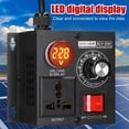 thumbnail image 2 of Regulador de voltaje continuo AC220V 5000W Controlador de voltaje monofásico Variable portátil, 2 of 8