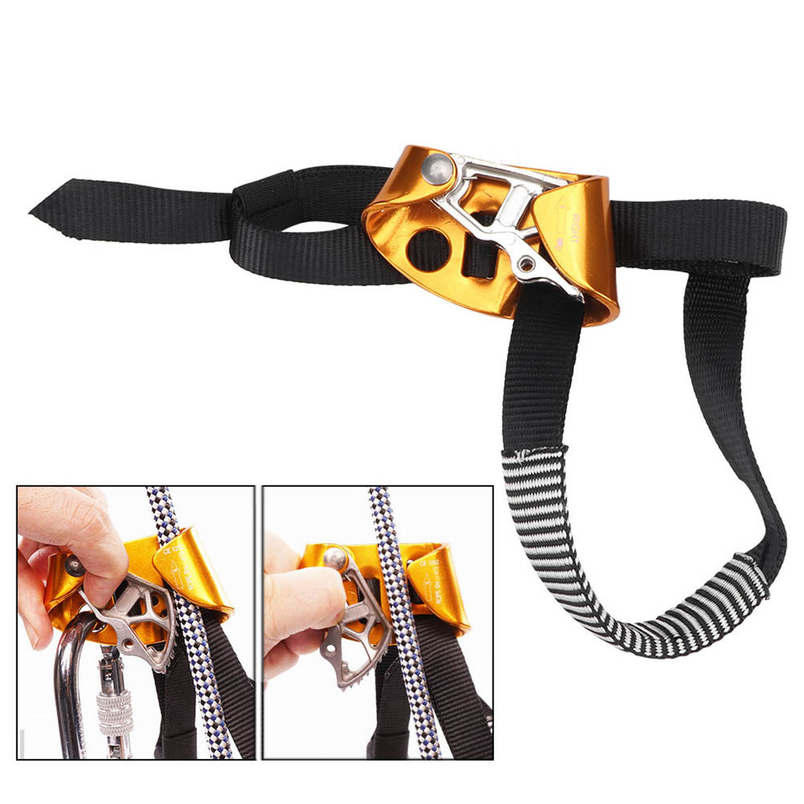 Rock Climbing Foot Ascender, Climbing Foot Ascender,  For Mountaineering Aerial Work