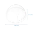 thumbnail image 2 of TAILTOSS 1Set Wall Mounted Circular Acrylic Fish Tank Clear Container for Home Decor 17.0x17.0x3.1In, 2 of 7