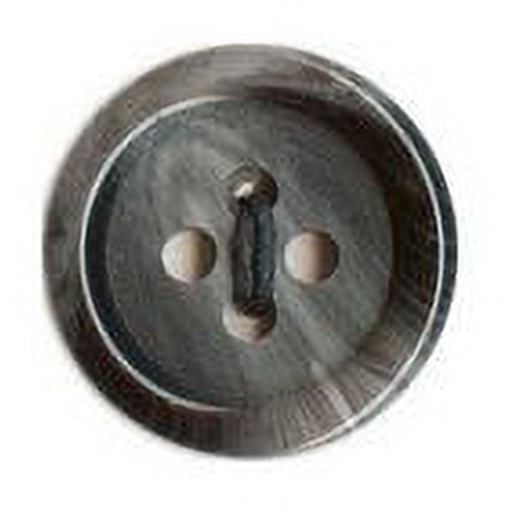 La Vogue 4‑Hole Button — 25 mm, Dark Grey, La Vogue buttons and closures offer you the most fashionable and contemporary assortment of styles and colours.