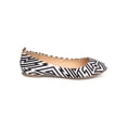 thumbnail image 2 of Misbehave DI24 Women Canvas Tribal Maze Almond Toe Slip On Ballet Flat, 2 of 5