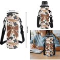 thumbnail image 7 of Yuyamidu Camo Brown Bow Kids Backpack Set, 4Pcs Bookbag with Lunch Box Pencil Case Water Bottle Sleeve for Girls Teens, Large Capacity Casual Daypack for Travel School, 7 of 7