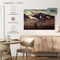 thumbnail image 5 of Elephant Stock Alaskan Mountains Wall Art - Horizontal Canvas Wall Art - Living Room Wall Decor - Nature Canvas - Black And Gray Decor - 12" x 8", 5 of 8
