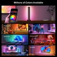 thumbnail image 3 of ULTIMEA 5.0ch Sound Bar para Smart TV, Barra de Sonido para PC con Luz RGB, Barra de Sonido Desmontable para TV con Control por Aplicación, Potencia Máxima de 180W, Bluetooth 5.3 TV Sound Bar, HDMI-A, 3 of 10