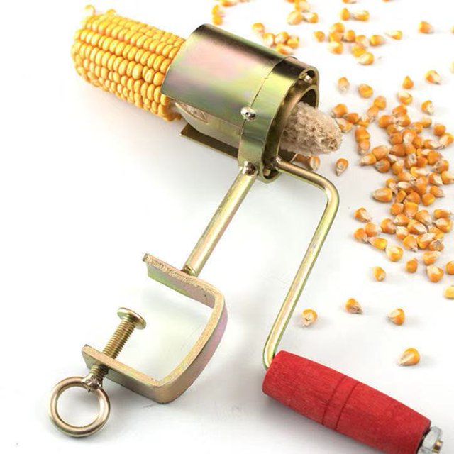 Máquina desgranadora de maíz, trituradora de palomitas de maíz secas, trilladora y peladora de maíz, herramienta para pelar mazorcas de maíz, peladora de mazorcas de maíz, para granjas y familias ER