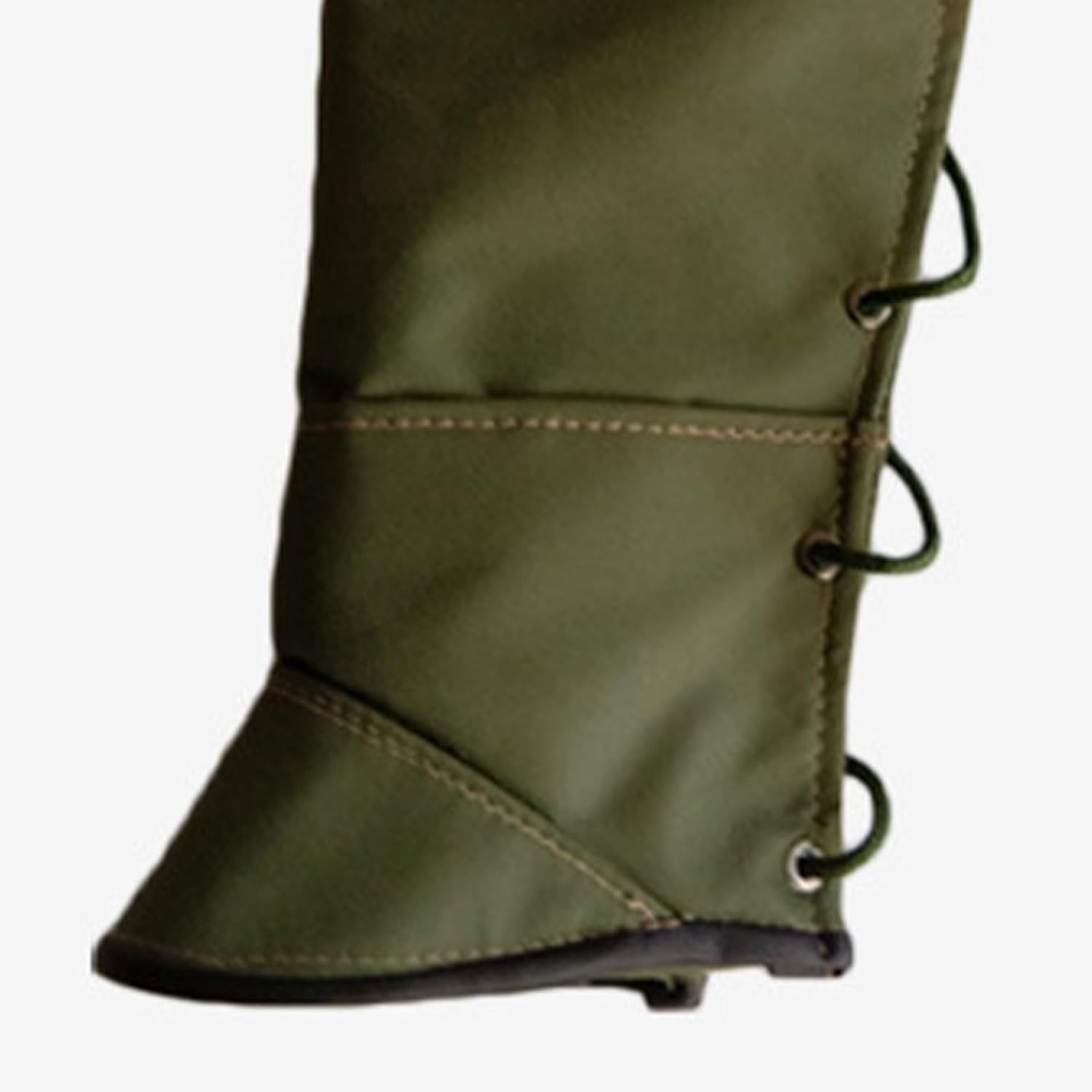 Snake Gaiters for Hiking:Boot Gaiters for Men Women,Waterproof Snow Gaiters Legs Guards for Hiking Hunting Boots,Legs Gaiters for Snake Bite Protection with Adjustable Rope,22Inch