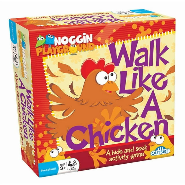 Marchez comme un Poulet - Aucune Lecture Requise, Jeu d'Activité de Jeu de Rôle Cache-Cache