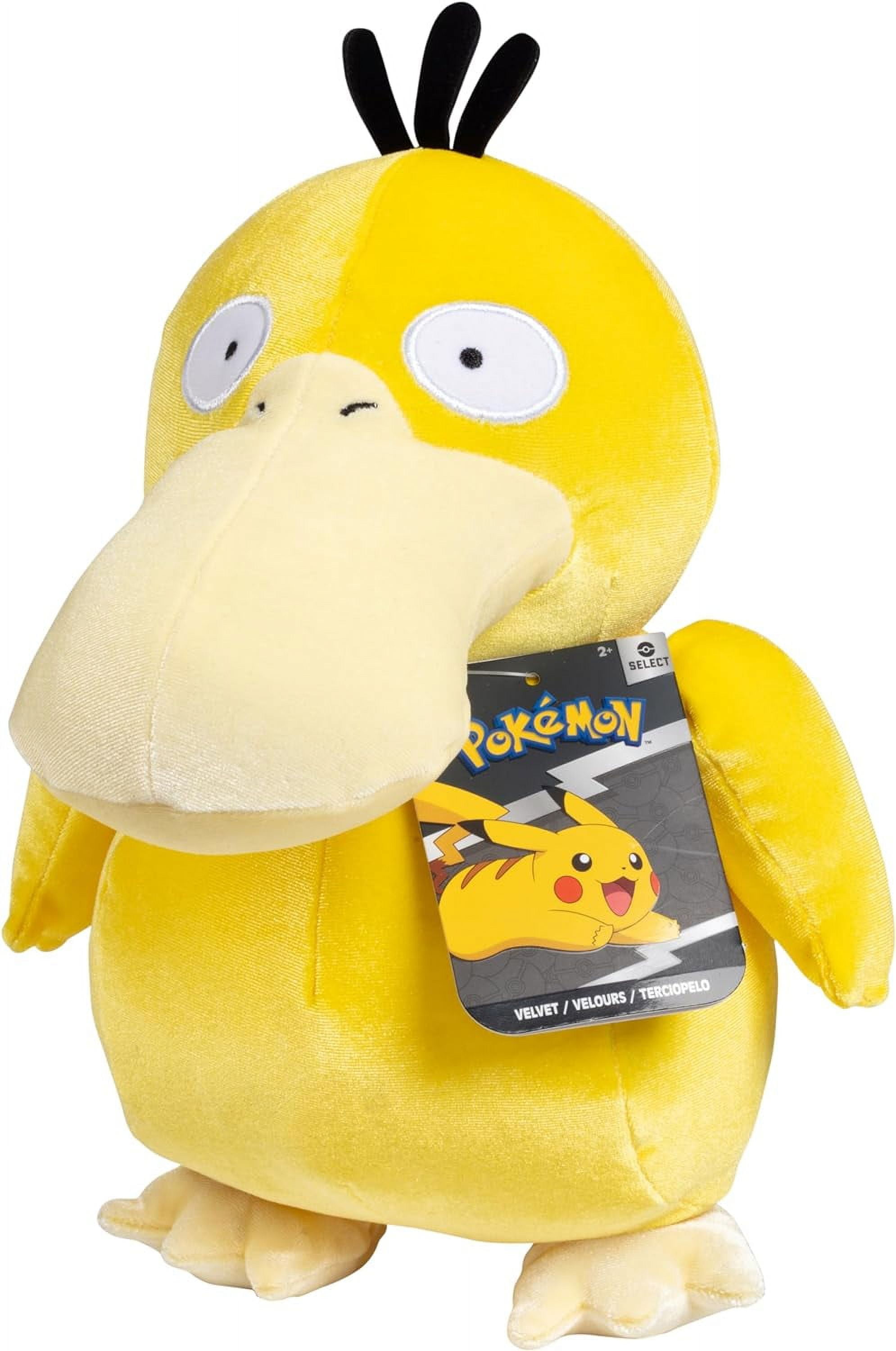 Pokemon 8 Psyduck Plush Officially Licensed Velvet Edition Authentic Quality Soft Stuffed Animal Toy Figure Christmas Stocking Stuffer Gift for