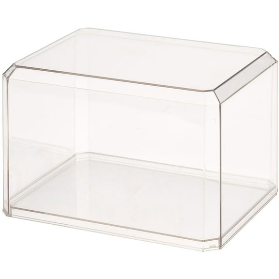 Pioneer Plastics 865C Clear Plastic Mini Helmet Display Cases, 8" W x 6" D x 5" H (Mailer Box)
