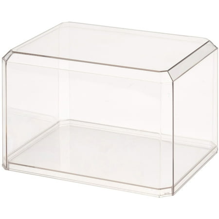 Pioneer Plastics 865C Clear Plastic Mini Helmet Display Cases, 8" W x 6" D x 5" H (Mailer Box)