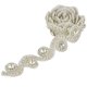 thumbnail image 3 of 1Yard S/8 Forma Nupcial Crystal Trim Rhinestone Cadena Ropa de La Boda Trabajo Hecho A Mano Decoración BRICOLAJE (1), 3 of 8