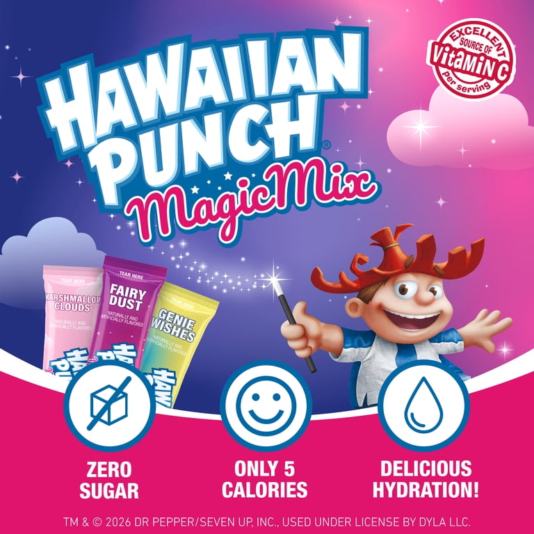 Hawaiian Punch Magic Powder Drink Mix Variety Pack, Fairy Dust