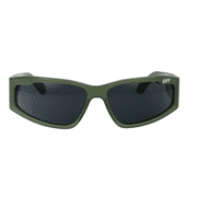 Off-White KIMBALL118 5707 64mm Rectangle Sunglasses Women's Olive Green