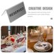 thumbnail image 3 of unbranded 4Ud Para En Acero Inoxidable Plateado Para Salones Y Restaurantes, 3 of 8