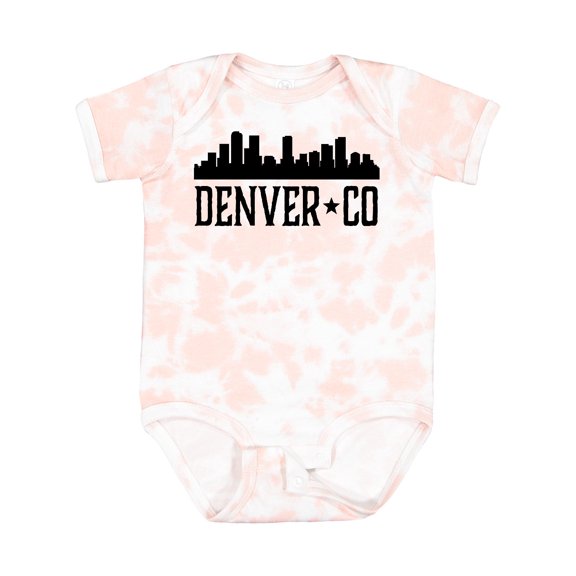 Inktastic Denver Colorado City Skyline Boys or Girls Baby Bodysuit