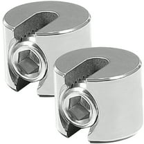 2pcs M4x2 Stainless Steel Wire Rope Clamp Cable Fastener