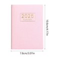 thumbnail image 3 of 2025 A7 Agenda Book, Mini Portable Notebook, Spiral Binding, Timing Management, for Students, Daily Planning, Efficient Organization, Compact Design, Travel-Friendly, Business Use Hzhnb, 3 of 6