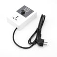 thumbnail image 3 of Interruptor de control de voltaje Regulador de voltaje Interruptor de control del controlador SCR AC 110‑240V 2000W Para control de velocidad del motor de temperatura(Enchufe de la UE), 3 of 8