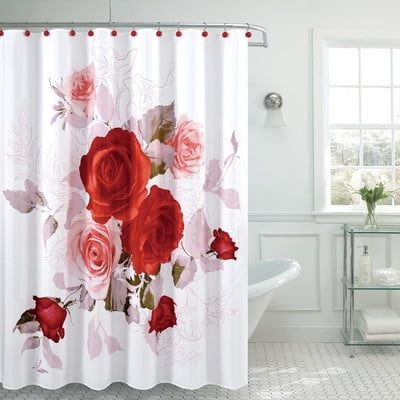 rose shower curtain