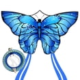 thumbnail image 1 of Kite Kaiciuss Beach Butterfly para niños y adultos con juego de ruedas, 1 of 6