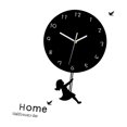thumbnail image 3 of Reloj de pared de 30 cm, reloj colgante redondo para dormitorio, sala de estar, sala de estudio, 3 of 9